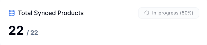 Smart Collections Builder Reimport Progress Screenshot of Smart Collections Builder Reimport Progress